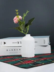 Creative Minimalist Resin Desktop Vase For Home Decoration - White - View 5