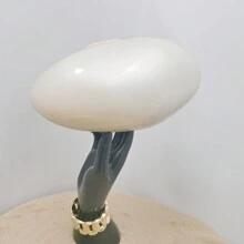 Xuyên biên giới Acrylic Vỏ sò Hình dạng Phong cách đường phố Chuỗi kim loại Túi đeo chéo , Thích hợp Cho đám cưới Buổi tiệc Và Tiệc cốc tai , Thanh lịch Giản dị Của phụ nữ Và Mini Túi đám tiệc - Màu be - Xem 3