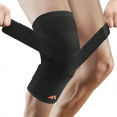 1PC Compression Knee Braces Sleeve, Knee Strap Ideal For Men Women Use In Exercise Working Out Weightlift.