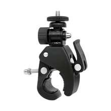 Bicycle & Motorcycle Riding Fixed Clamp With Powerful Grip For Gopro 11 10 9 Action Cameras - Bicycle Power Clamp - View 4
