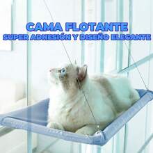 Cama flotante Ventana para gatos Hamaca Flotante de Ventana para Gatos Portatil Gatos cama - Multicolor - Ver 2