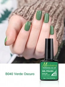 MISS CHEERING 6 Piece Nail Lacquer Set - Premium Manicure Tools, Vibrant Nail Polishes, Professional Gel Manicure, Home Gel Manicure Set, Complete Manicure Set, Includes Phototherapy Gel, Nail Polish Long Lasting Nail Glue - 藏蓝色 - 查看 2