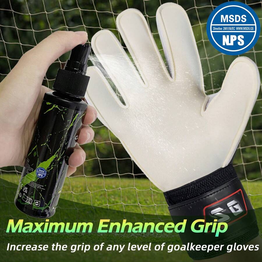 Goalkeeper Glove Grip Spray, MSDS Certified Goalie Glove Glue, 100ml SHEIN USA
