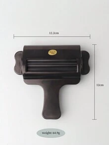 1 Exprimidor De Tubo De Plástico Para Color De Cabello, Estilo De Peluquería, Dispensador Manual De Exprimidor De Crema Para Tinte De Pasta De Dientes - Negro - Ver 8