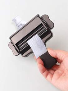 1 Exprimidor De Tubo De Plástico Para Color De Cabello, Estilo De Peluquería, Dispensador Manual De Exprimidor De Crema Para Tinte De Pasta De Dientes - Negro - Ver 1