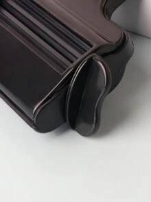 1 Exprimidor De Tubo De Plástico Para Color De Cabello, Estilo De Peluquería, Dispensador Manual De Exprimidor De Crema Para Tinte De Pasta De Dientes - Negro - Ver 7