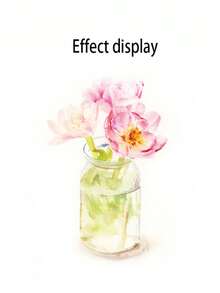 Set De 6 Piezas De Pincel De Acuarela Al Azar Para Dibujar, Pintar Y Caligrafía - Multicolor - Ver 6