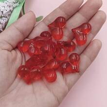 10入組17*22mm愛心形狀散珠,透明色,適用於diy項鍊吊墜製作 - 10個17*22毫米 - 查看 16