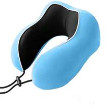 1個汽車靠枕u型枕頭 - 灰色 - 查看 8