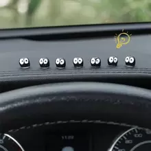 可愛的燒烤精靈車後視鏡配件,用於車內裝飾儀表板汽車裝飾品有趣的禮物,可愛的車鏡內飾(10入) - 彩色 - 查看 11