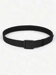 Cinturón Deportivo Negro Para Hombres - Negro - Ver 3
