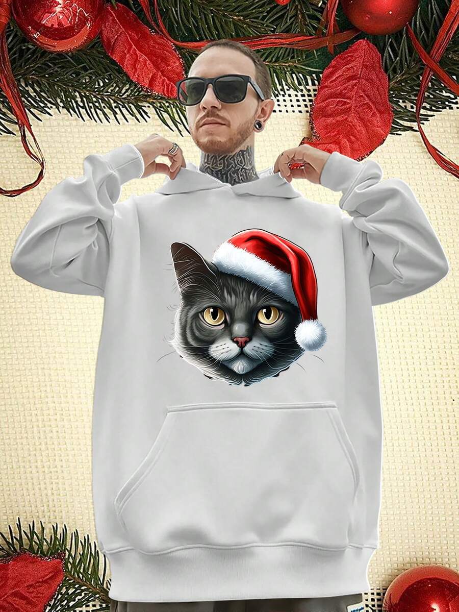 Men Sweatshirts - 白色 - 查看 1