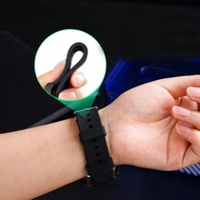 USB充电打火机手表多功能夜灯电子烟打火机个性化男士礼物 - 黑色 - 查看 8