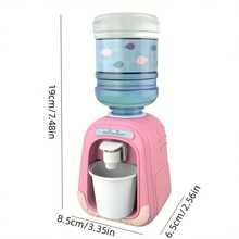 1pc Miniature Drinking Fountain Toy For Kids' Pretend Play Kitchen, Can Dispense Water And Beverage