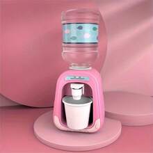 1pc Miniature Drinking Fountain Toy For Kids' Pretend Play Kitchen, Can Dispense Water And Beverage
