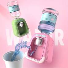 1pc Miniature Drinking Fountain Toy For Kids' Pretend Play Kitchen, Can Dispense Water And Beverage