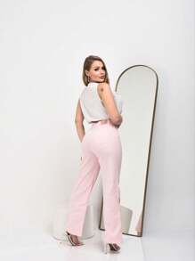 Women Jeans - Baby Pink - View 3