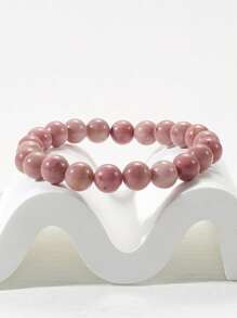 1入手工製作8mm彈性珠寶半寶石手鍊,治療水晶手鍊,男女皆可的休閒珠寶,節日禮物 - 手鍊 - 查看 27