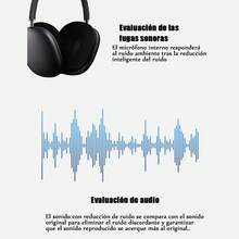 Audífonos Inalámbrico Diadema Con Micrófono Bluetooth - Plateado - Ver 2