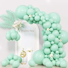 10/50/100PCS Mint Green Balloons Different Sizes 18" 12" 10" 5" Pastel Light Green Balloons For Birthday Shower Gender Reveal Wedding Decorations, Christmas