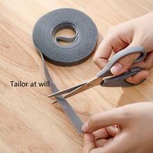 Hook-And-Loop Cable Organizer, Computer Cable Ties, Desk Cable Management System For Power Cords And Charging Accessory Wires - Grey - View 3