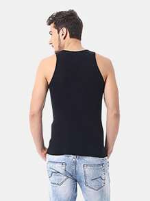 Men's Sports Tank Top, Youth Athletic Compression Sleeveless Undershirt For Gym Workout