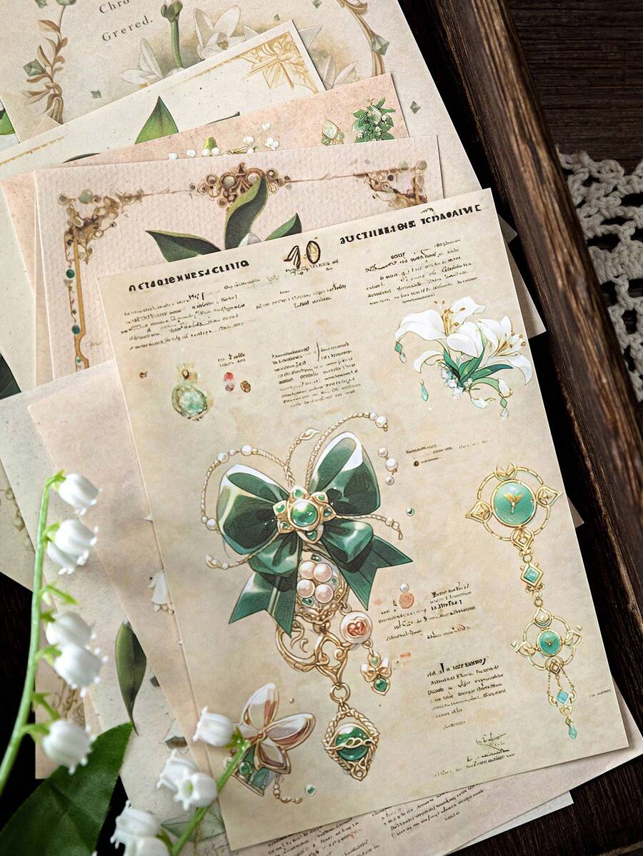 50 Của Giấy chất liệu , Creative Và Đẹp Hoa , Con sứa , Loại bướm Và lột vỏ , Có xé ra Cắt dán Cơ sở Màu sắc Giấy , Sinh viên có thể sử dụng Thủ công DIY Gấp giấy , Đồ dùng học tập - Nhiều màu - Xem 1