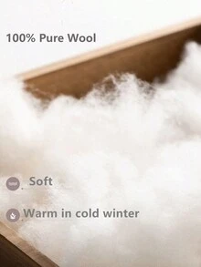 1入女士100%羊毛針織頭帶帽,保暖、柔軟、舒適、復古,適用於秋冬日常穿著