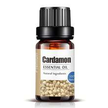 Kanho 小豆蔻芳香療法精油 10ml 0.33fl.oz 天然成分,選擇天然植物原料,適合所有皮膚類型,在按摩和擴香、加濕器、淋浴和泡沫浴中添加香味,送給朋友作為一件禮物或生日禮物,1瓶 Kh-040 - 杏色 - 查看 2