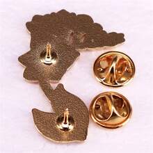 紫色花襟花, 鳶尾花胸針,金屬製的針可以用來固定在女士服裝上,是節日禮物的好選擇