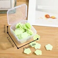 3 scatole di pastiglie di sapone portatili monouso, tavolette di sapone per il lavaggio delle mani all'aperto, sapone in fogli da viaggio, accessori da viaggio, elementi essenziali da viaggio, organizer da viaggio per spiaggia, vacanze estive, scuola, campeggio, vacanze, profumi per donne, profumi per uomini, bottiglie profumo, articoli essenziali per la scuola, forniture scolastiche - Multicolore - Visualizzare 8