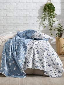 Bedsure Mother's Day Quilt Set - 3 Pcs, Reversible Quilt Bedding Set, Lightweight Bedspread, For Spring Decor, Wedding Decor, Easter Decor, Room Decor, Home Decor - hoa cúc - Xem 5