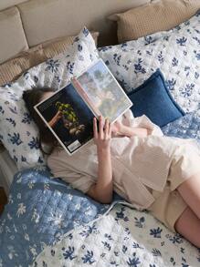 Bedsure Mother's Day Quilt Set - 3 Pcs, Reversible Quilt Bedding Set, Lightweight Bedspread, For Spring Decor, Wedding Decor, Easter Decor, Room Decor, Home Decor - hoa cúc - Xem 3