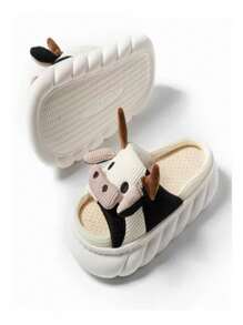 PANTUFLAS DE VAQUITA - Beis - Ver 5