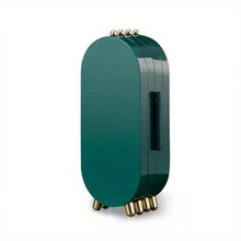 1入組珠寶收納盒,珠寶展示架,可折疊珠寶收納盒,耳針耳環項鍊多功能攜帶鏡子的珠寶展示架,送給女孩子女士的禮物。