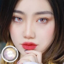 FRESH LADY Freshlady Violette Colored Contact Lenses 1 Year Disposable - Purple - View 5