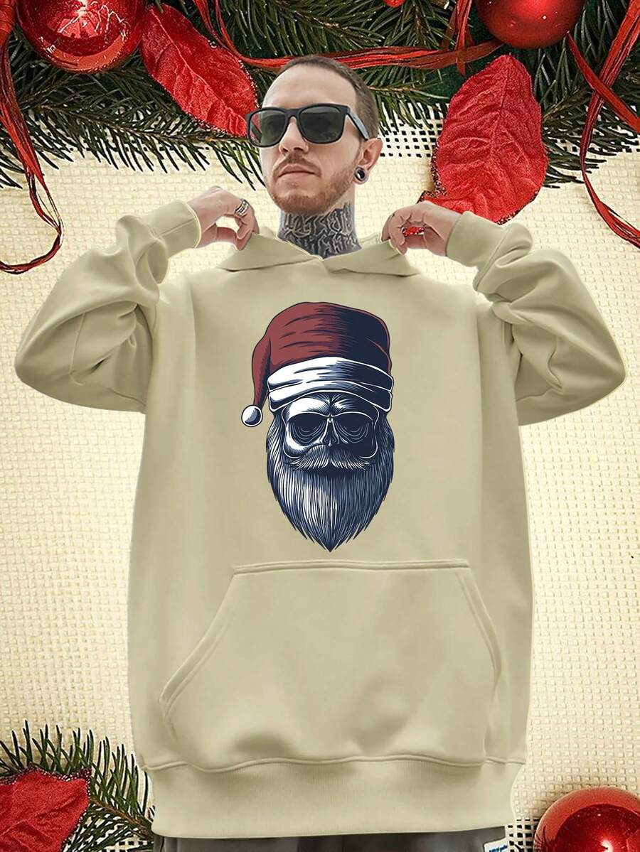 Men Sweatshirts - 米色 - 查看 1