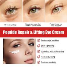 20g Peptide Repair Lifting Eye Cream to lighten the fine lines and dark circles around the eyes to lift the skin anti-wrinkle and anti-aging