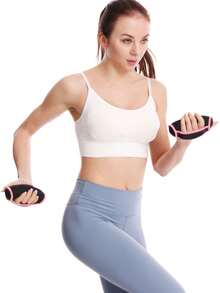 2PCS Hand Weights for Women Men 2lb Soft Dumbbells Walking Weight for Aerobics, Jogging, Running - Multicolor - View 2