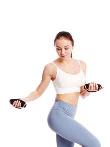 2PCS Hand Weights for Women Men 2lb Soft Dumbbells Walking Weight for Aerobics, Jogging, Running - Multicolor - View 1