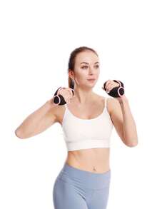 2PCS Hand Weights for Women Men 2lb Soft Dumbbells Walking Weight for Aerobics, Jogging, Running - Multicolor - View 4