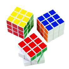 1pc Teens' Educational Brain Teaser Game, Waterproof 3x3x3 Speed Cube - Multicolor - View 2