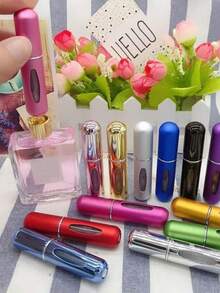 1pc Perfume Atomizer Spray Bottle, Cosmetic Spray Container For Travel And Home Use - Multicolor - View 6