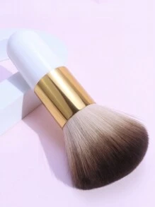 1 Pieza Brocha Grande De Polvo Para Maquillaje Y Uñas, Esponjosa Y Portátil Para Fijar El Polvo De La Superficie - Multicolor - Ver 6