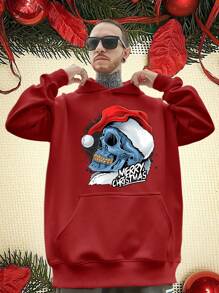 Men Sweatshirts - 紅色 - 查看 1