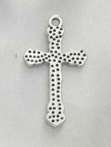 2 件/套鋅合金吊墜適用於鑰匙圈、耳環、項鍊、服裝、包包、書籤裝飾配件