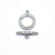 20入組合金金屬紋理質感圓形形狀個性化DIY首飾配件適用於項鍊,手環和其他工藝,適用於送禮朋友們或者戀人