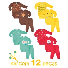 Baby Boys Bodysuits - 淺藍色 - 查看 1