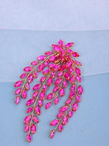 1 件女士水晶手工頭帶髮飾適合派對、婚禮、生日