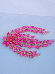 1 件女士水晶手工頭帶髮飾適合派對、婚禮、生日